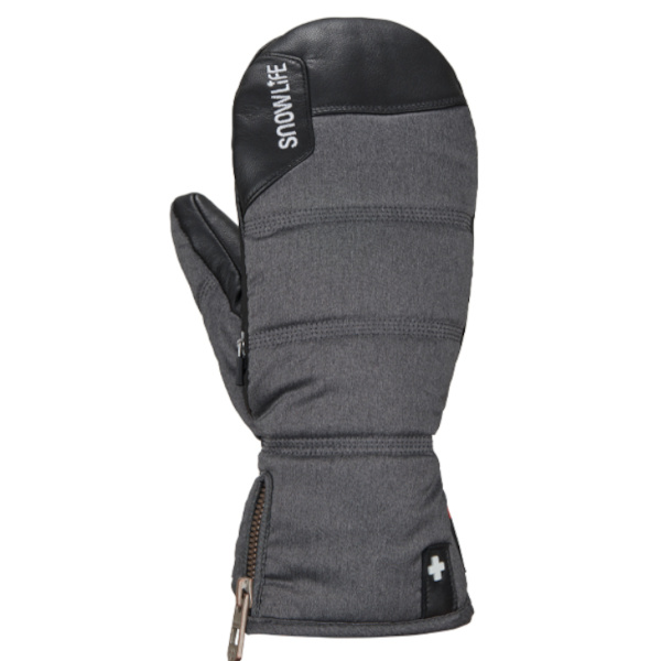 SNOWLIFE Lady Supersoft Heated Mittens (grey/melange)