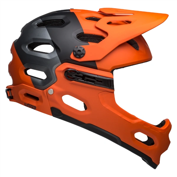 BELL Super 3R MIPS Helmet (Matte Orange/Black)
